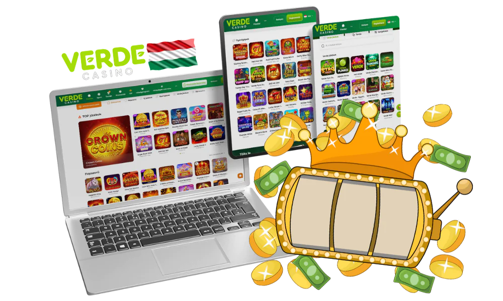 A Verde Casino hatalmas játékkönyvtárral rendelkezik